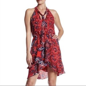 Parker Silk Paisley Dress